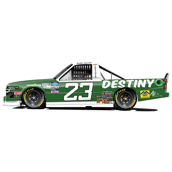 2020 Brett Moffitt Destiny Homes 1/64 Truck Diecast